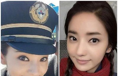 배우 한채영, 바비인형의 반전 매력…"여경찰 vs 여고생"