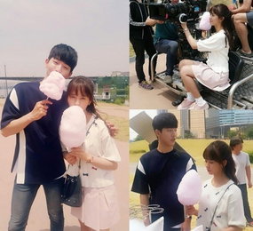 김소현·남주혁, 솜사탕 데이트…'선남선녀"