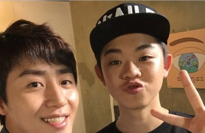 홍진호, 김동현과 다정샷 "MC그리! 어른이네"