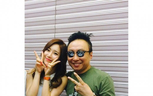 박명수·예정화, 다정한 투샷…"광대승천"