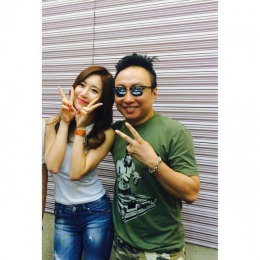 박명수·예정화, 다정한 투샷…"광대승천"