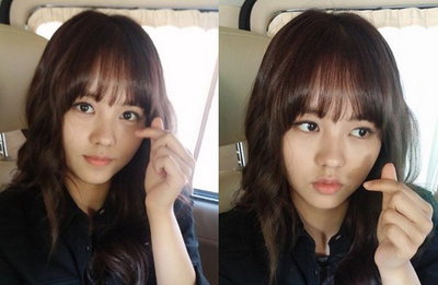 김소현, 17번째 생일 맞아 손가락 하트 애교…