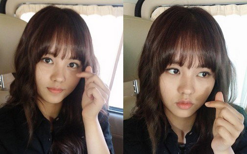 김소현, 17번째 생일 맞아 손가락 하트 애교…