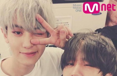 엑소 찬열·백현, 섹시한 소년으로 돌아왔다…‘훈훈한 투샷’
