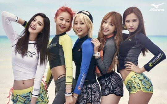 EXID, 남심 저격 비치룩…'완벽한 S라인'여름 화보