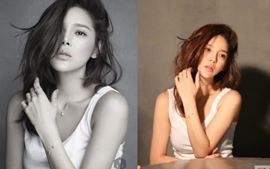 박시연, 화보 촬영 현장 공개 '무보정에도 비주얼 갑'