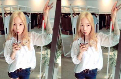 '소시'태연, 바비인형 인증…"베스트 프렌드"