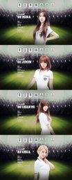 '걸그룹 AOA' 컴백 D-12, 1차 선수카드 공개 '스포티지 섹시'