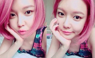 '소시'수영, 귀요미 단발미녀…'러블리 핑크홀릭'
