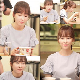[식샤]서현진, 햇반 모델 발탁...'먹방의 진수'