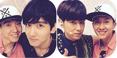 가수 브라이언·동방신기, 마지막 인증샷…"훈훈한 비주얼"