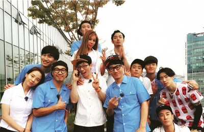 제시, 런닝맨 출연 인증샷…"박재범, 산이, 은지원 다 모였네"