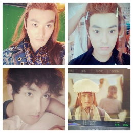 강타, 中 촬영 중 근황 공개…' 열심히 촬영 중~'