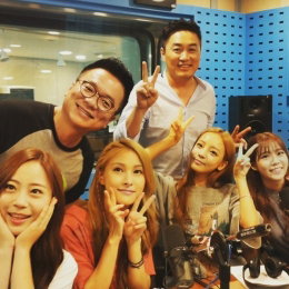 카라, 컬투 속 빛난 상큼 미모…"사랑스러워"