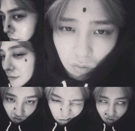 빅뱅 GD, 역대급 엽기 셀카 공개…"나 맨정신임~"