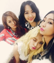 씨스타, 깜찍한 단체 셀카 "세련된 미모 뽐내"