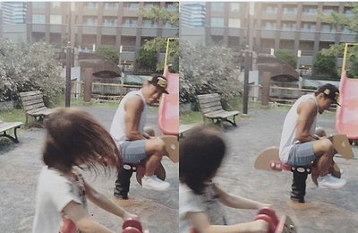 추성훈, 아빠의 일상…"행복한 부녀~"