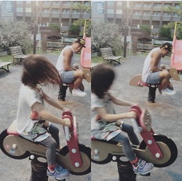 추성훈, 아빠의 일상…"행복한 부녀~"