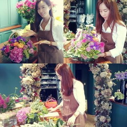 김유미, 꽃처럼 아름다운 일상 공개 "나의 첫 작품 어때요?”
