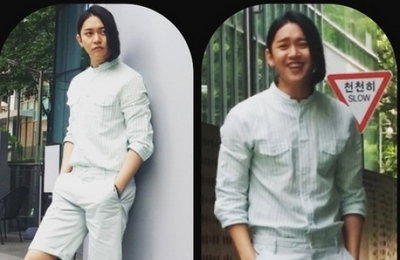 강균성, 여심 강탈 팔색조 매력…"훈훈 비주얼"