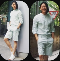 강균성, 여심 강탈 팔색조 매력…"훈훈 비주얼"