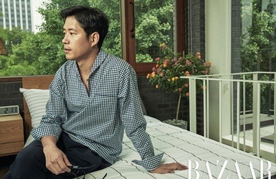 유준상 화보 공개, 중년의 멋스러운 매력 뽐내…