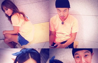 소녀시대 티파니, 유리·하하와 ‘런닝맨’ 녹화 훈훈 인증샷…
