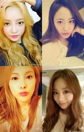 카라, 中 대륙 빛낸 미모…'4인 4색' 미모 뽐내