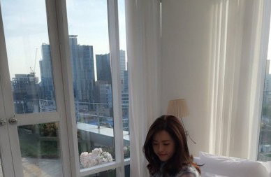고아라, 여행 가기 전 모습 '청순한 미모'