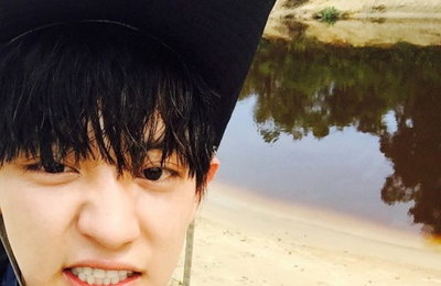 엑소 찬열, 정글서 생존신고 인증샷 “저 괜찮아요”
