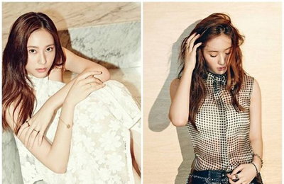 크리스탈, 무한 매력 발산…"시크+순수"