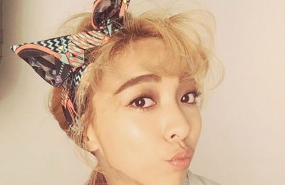 '에프엑스' 루나, 상큼한 뽀뽀 표정 "상큼이"