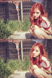 '에이핑크' 손나은, 러블리 꽃 미모…"몽환적 눈빛"