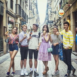 윤두준, 양요섭, 서현진…유럽 빛낸 훈남·훈녀 비주얼