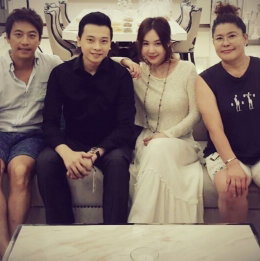 신주아, 남편 라차나쿤과 '택시' 인증샷…'훈남외모 눈길'