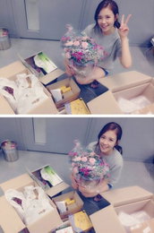 아나운서 장예원, 생일 선물 인증샷 "고맙습니다"