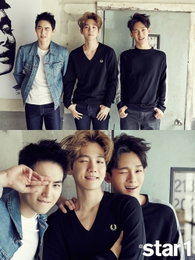 수호·백현·첸 내추럴 화보 공개 ‘비글돌의 반전 매력’