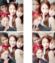 '애프터스쿨', 돈독한 팀워크…"사랑해 우리 영원하자~"