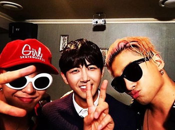 지디·태양, 절친의 케미…"광희와 아이들"