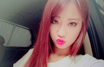 나인뮤지스 경리, 키스를 부르는 '앵두입술' 뽐내