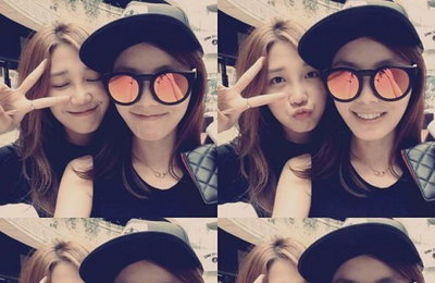 '에이핑크' 정은지·신보라, 변함없는 우애…"두 유 리멤버"