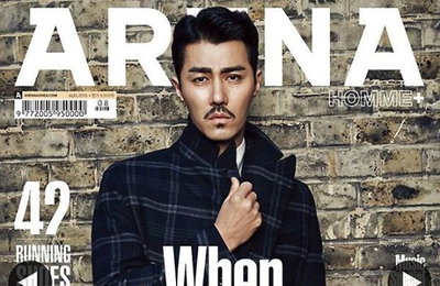 배우 차승원, 남성지 커버 장식…"옴므파탈, 상남자"