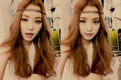 '에이핑크' 나은, 자켓 촬영 현장 '깜찍한 미모'