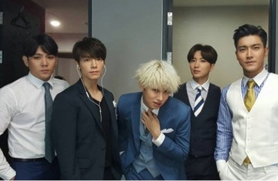 슈퍼주니어 시원·희철·이특...훈훈한 수트 자태