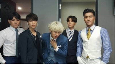 슈퍼주니어 시원·희철·이특...훈훈한 수트 자태