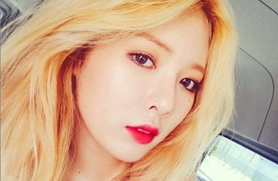 포미닛 현아, 섹시한 금발의 여신 '몽환+신비'