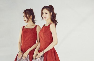 성유리, 매혹적인 레드 드레스 자태