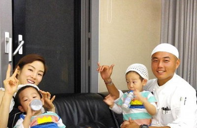 정창욱·문정원, 돈독한 우애…"서언·서준이와 다정하게"