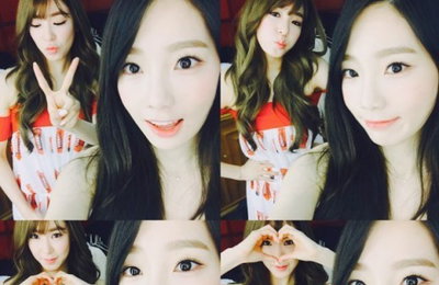 '소시' 태연·티파니, 러블리 꽃 미모…"2인 2색"