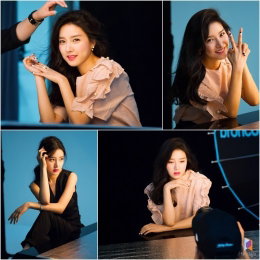 '밤선비' 김소은, 비하인드 화보 공개 '발랄 vs 도도'